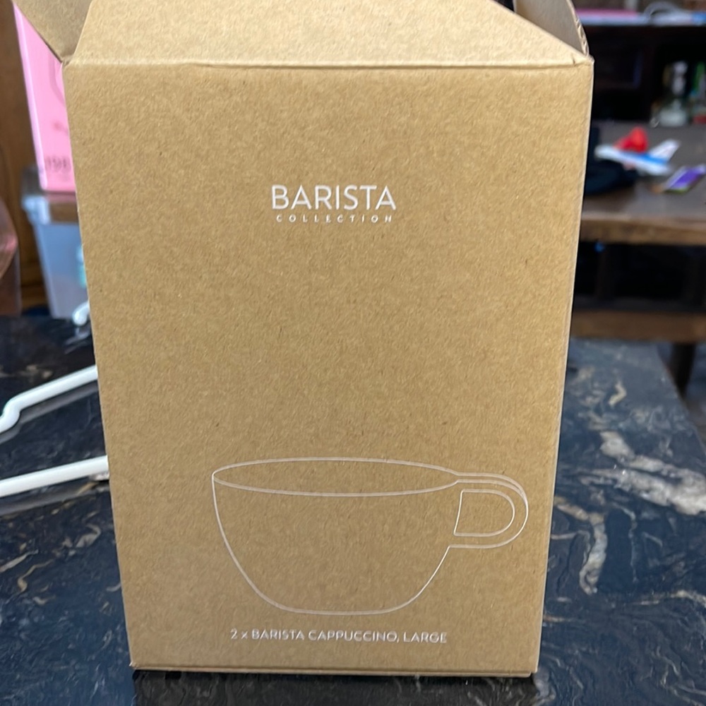 Nespresso barista mugs